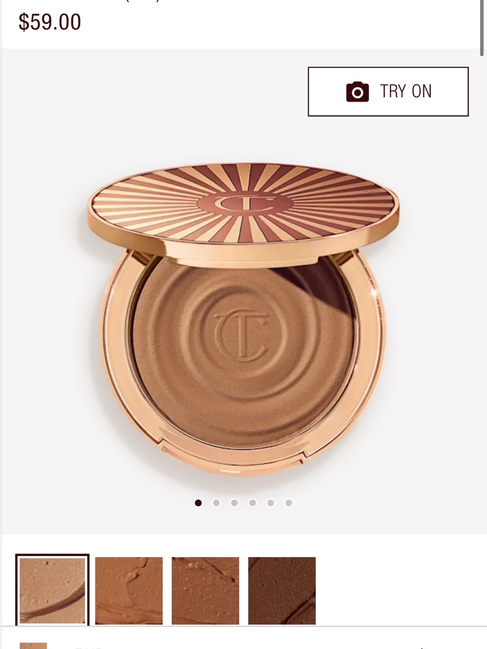 Charlotte Tilbury BEAUTIFUL SKIN SUN-KISSED GLOW BRONZER